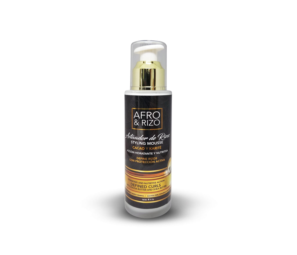 Afro & Rizo Styling Mousse 4oz